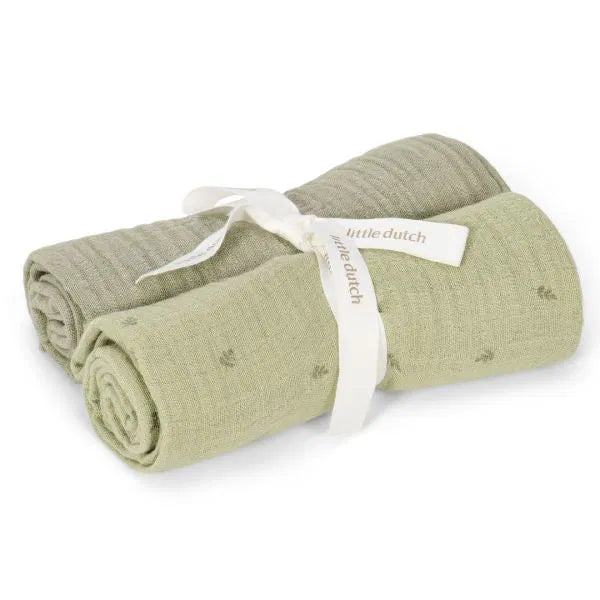 Ziam-Mussole - Beige - Newborn Naturals - Little Goose 70x70