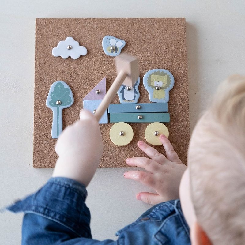 TAP TAP ART SET ZOO - 162 Pezzi Little Dutch