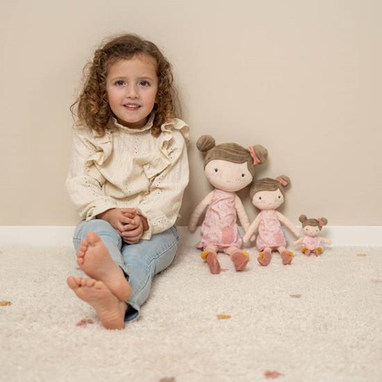 Peluche Bambola Cuddle Doll Rosa 35 cm