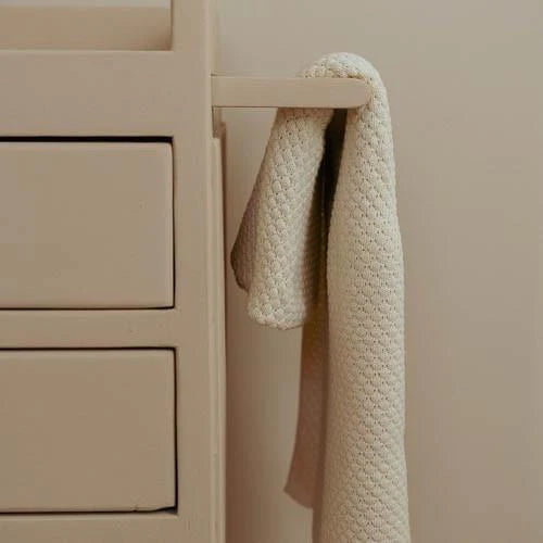 Coperta per culla - Bianca - Essentials 70x100 - Scandi Kids Concept Store