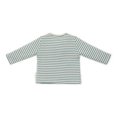 T-shirt manica lunga a righe Forest Friends - Little Dutch