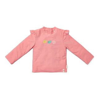 Maglietta da bagno a manica lunga - Rosa- Ocean Treasures - Little Dutch