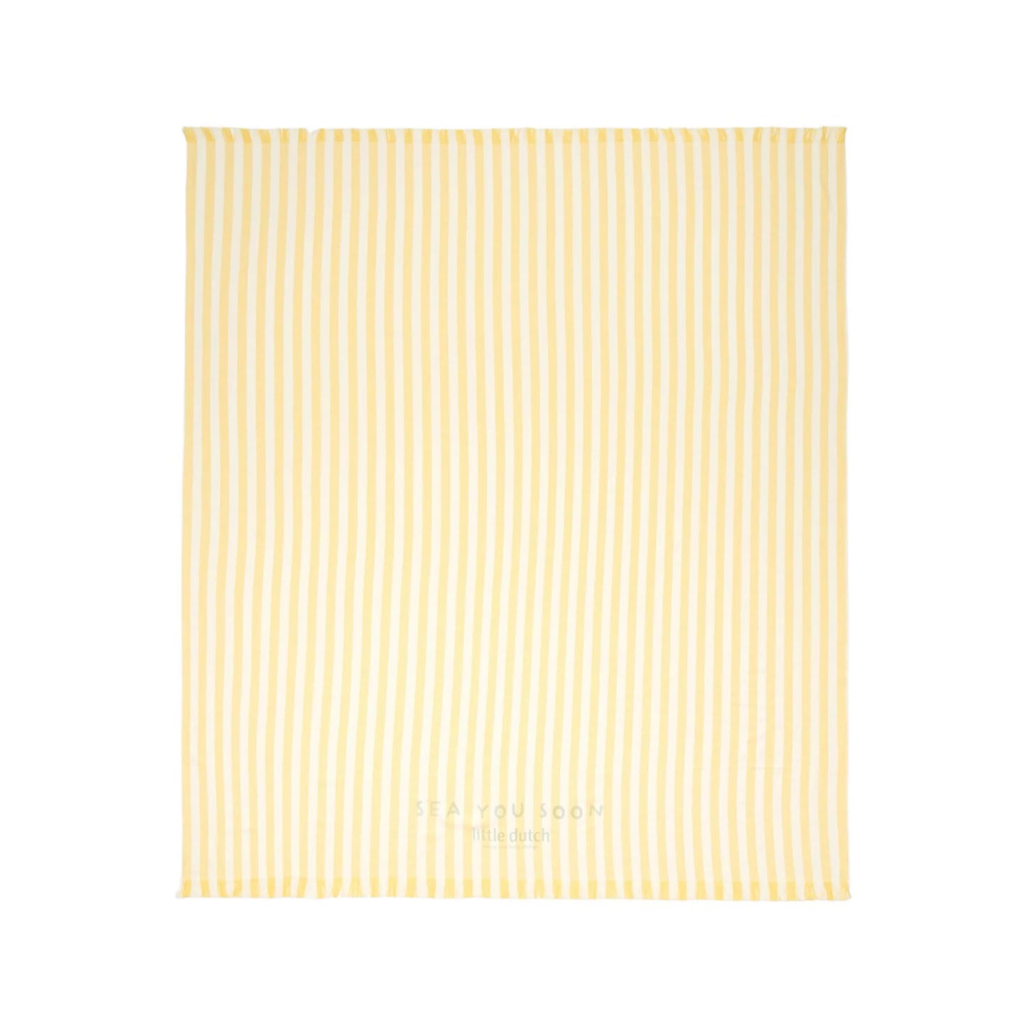 CAPI - Telo mare - Giallo - Righe - Little Dutch