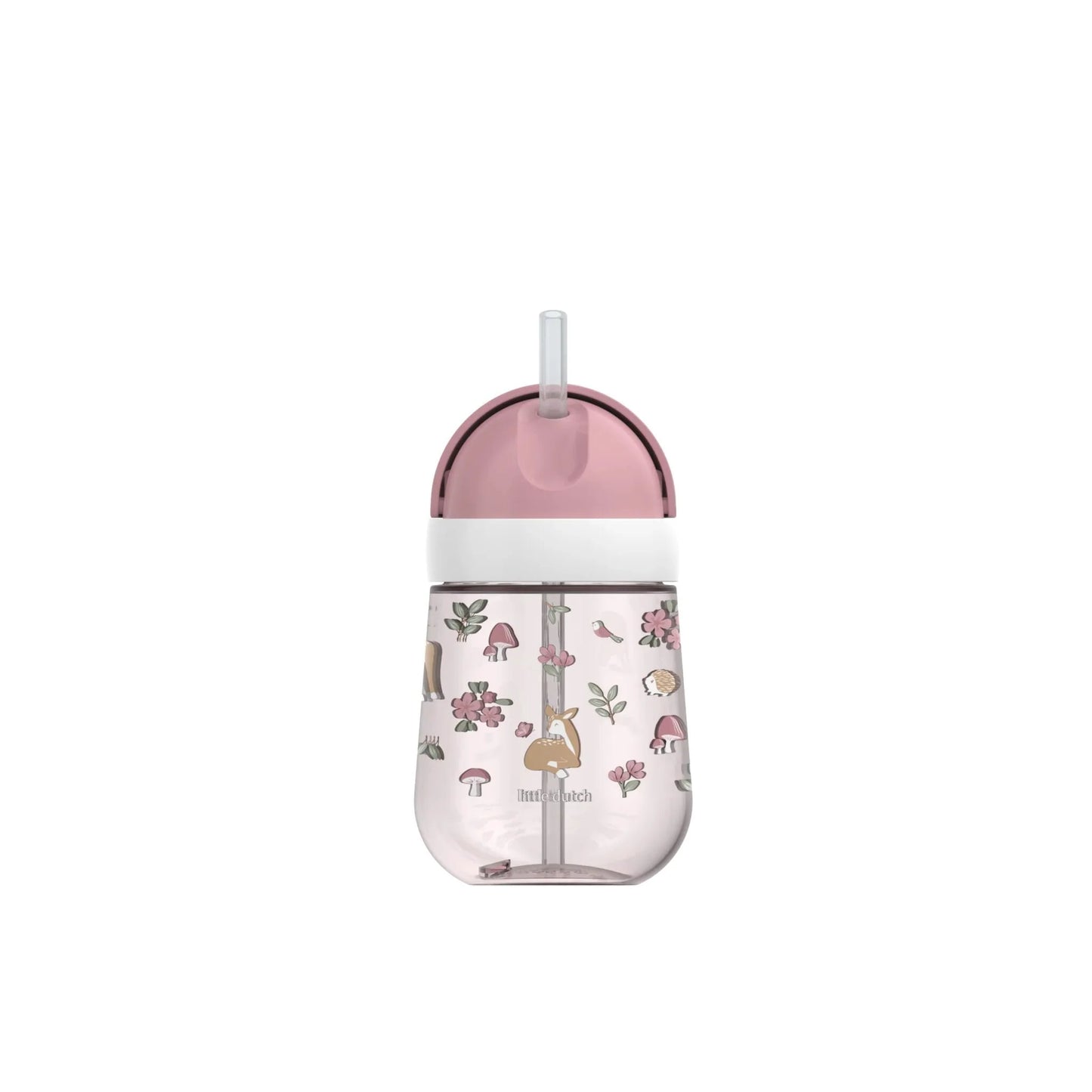 Tazza con cannuccia 300ml Fairy Garden