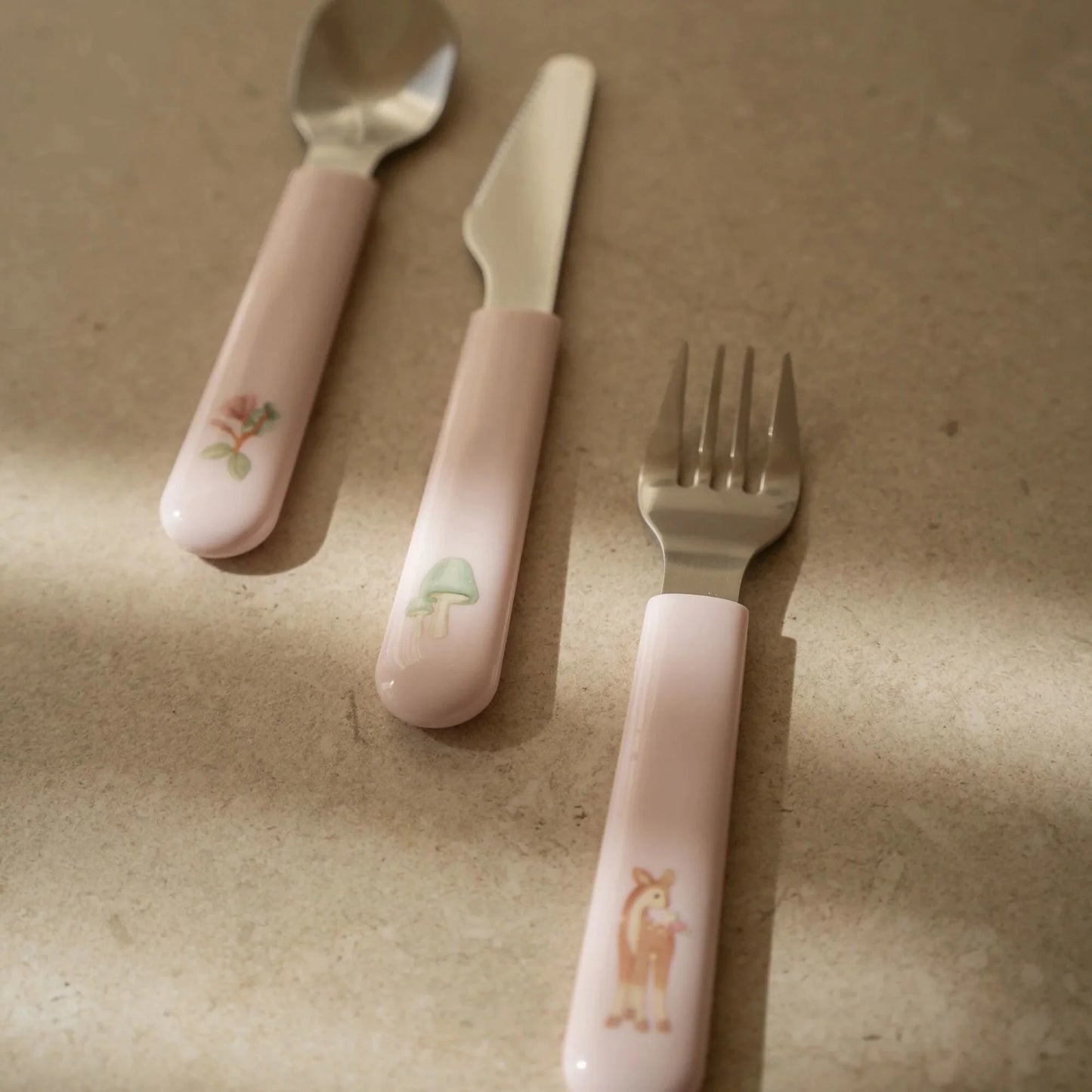 Set posate 3 pezzi Fairy Garden