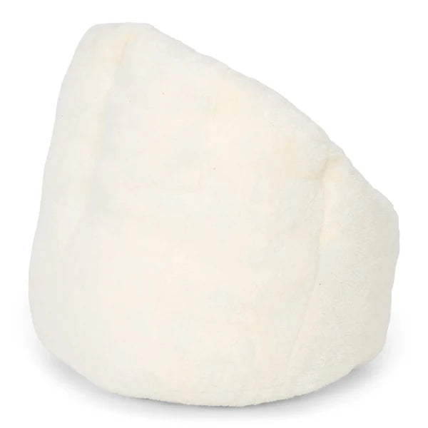 Crica - Poltrona per bambini teddy bianca- Little Dutch