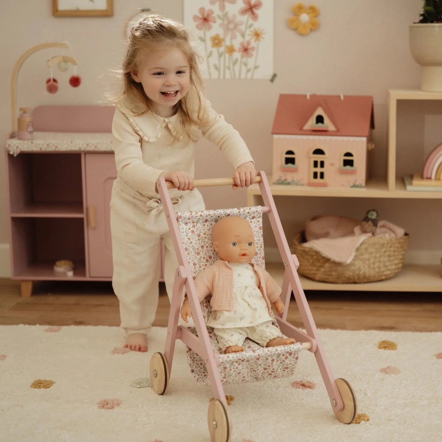 Doll stroller FSC - passeggino per le bambole