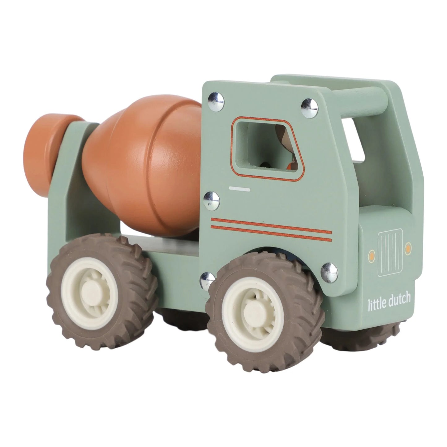 Camion di cemento in legno
