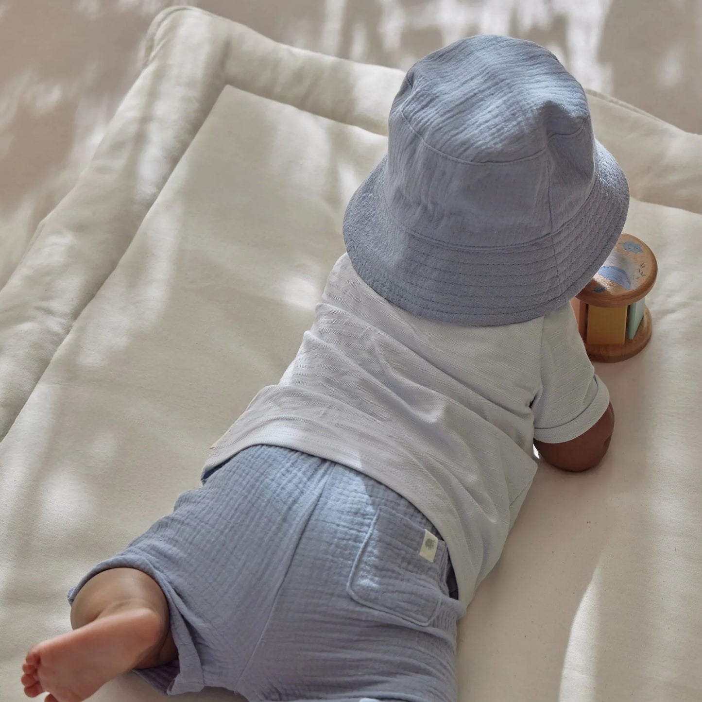 Palu - Cappello stone blu