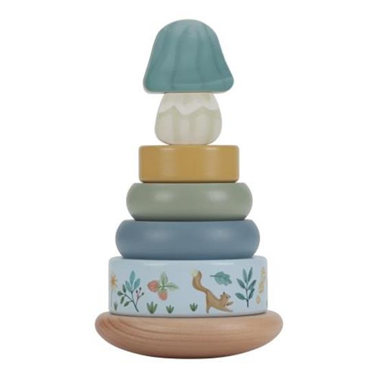 Rocking ring stacker wood - Forest Friends