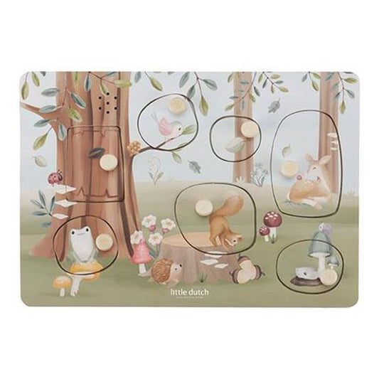 Mito - Wooden Sound puzzle Forest Friends