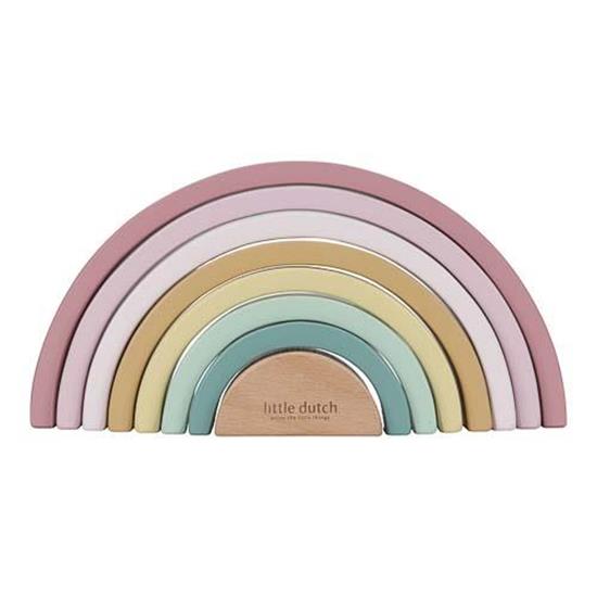 Rainbow - arcobaleno legno FAIRY GARDEN