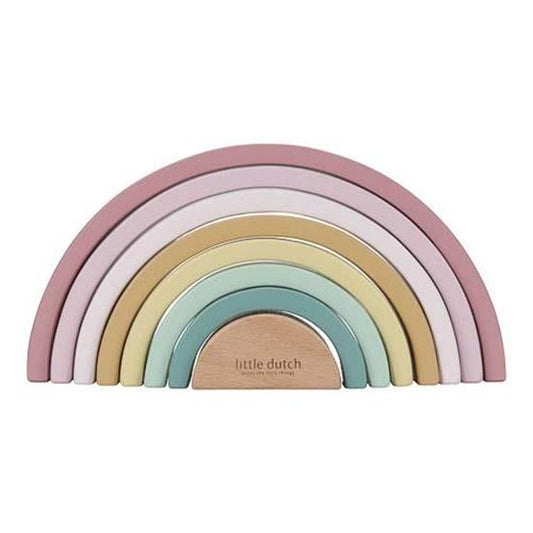 Fali - Rainbow - arcobaleno legno FAIRY GARDEN (Copia)