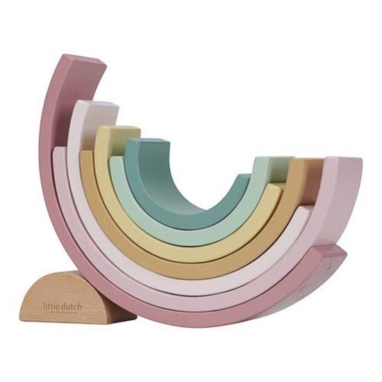 Rainbow - arcobaleno legno FAIRY GARDEN