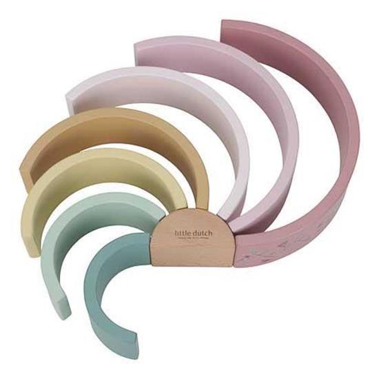 Rainbow - arcobaleno legno FAIRY GARDEN