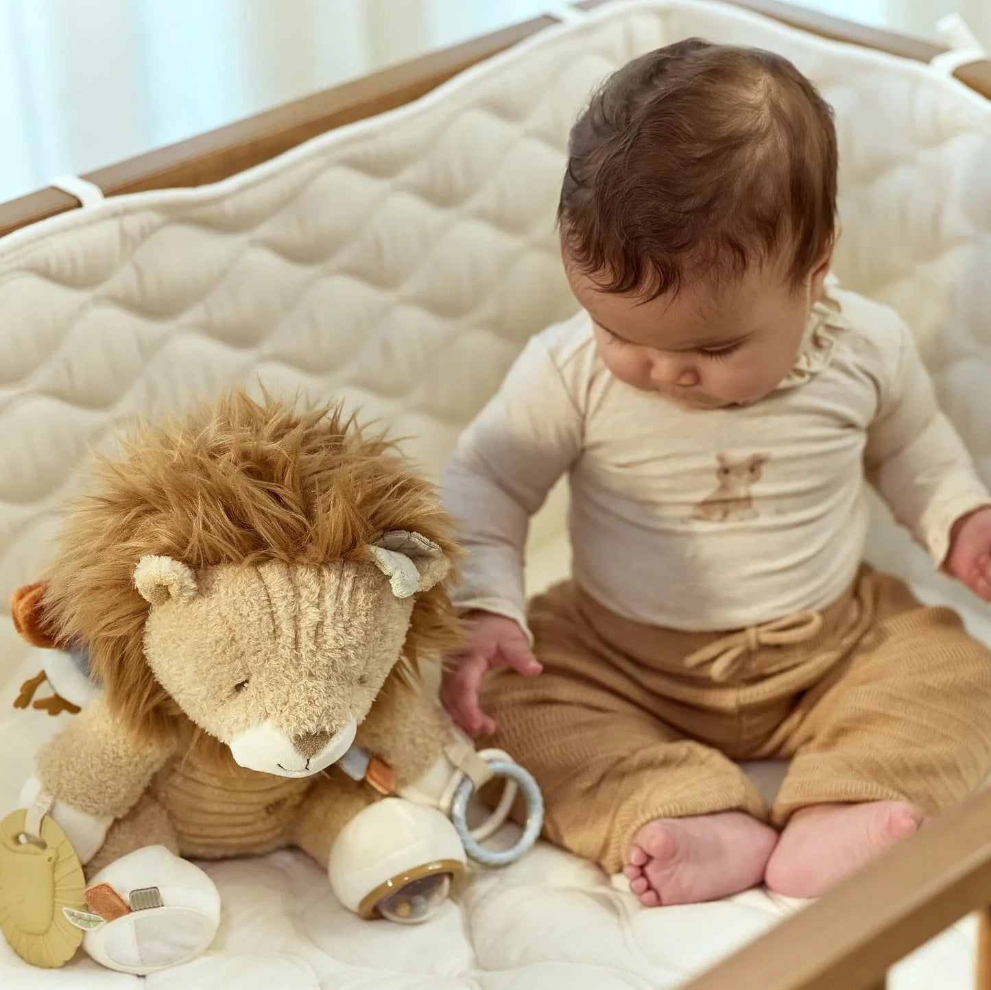 Amici del safari - Peluche Leone Multiattività