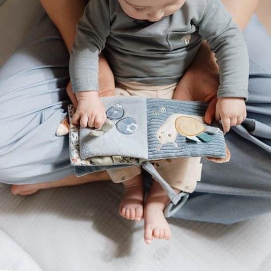 Lobu-Libro con gancio da passeggino - Forest Friends