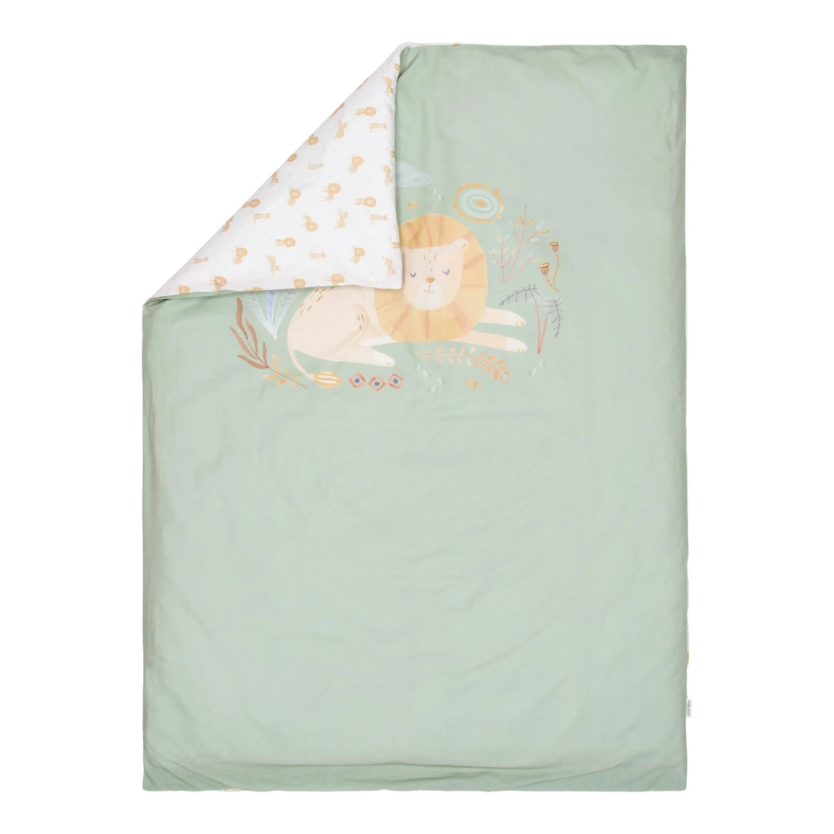 Copripiumino - Verde - Safari Leo - 120x150