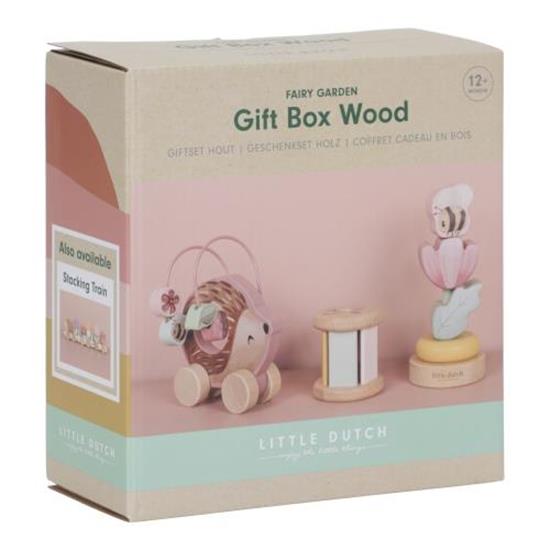 Scatola regalo in legno - Fairy Garden