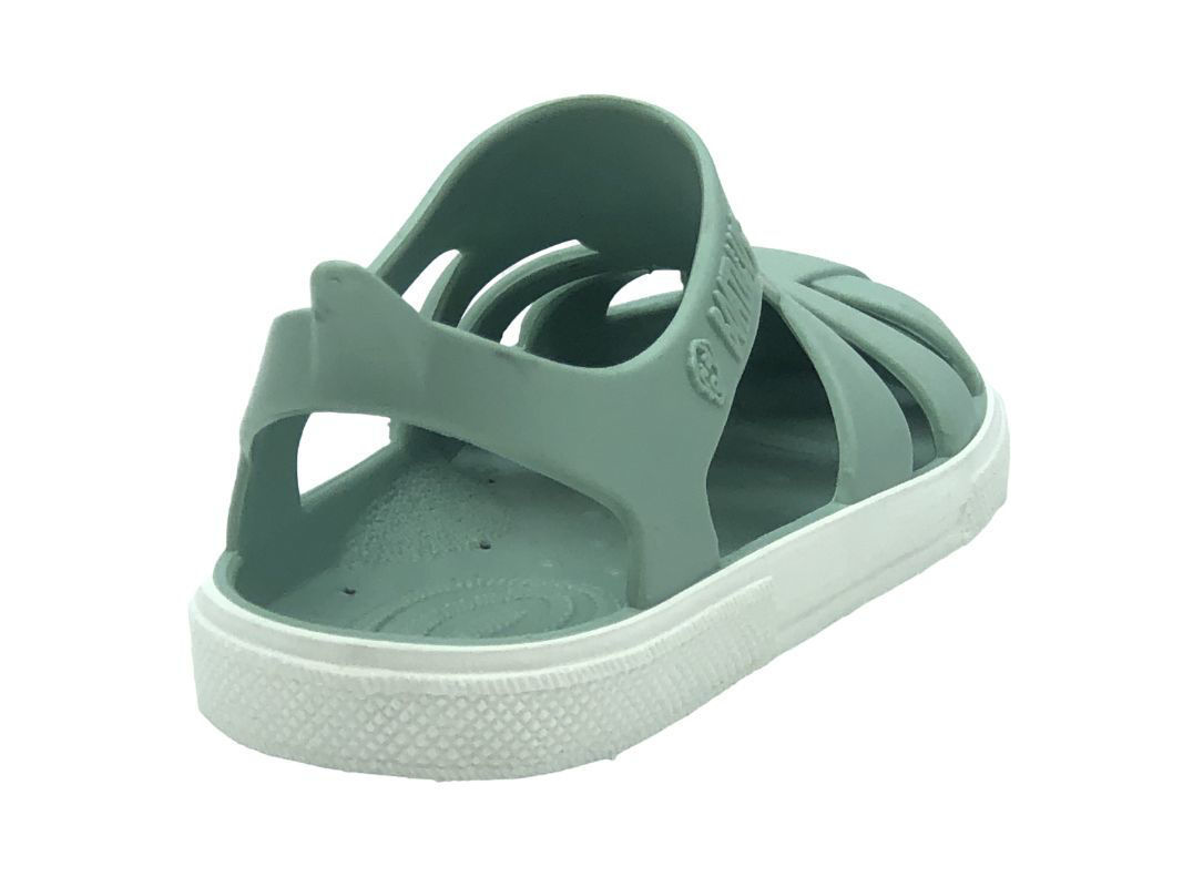Boatilus - Sandaletto Pastel Green/White