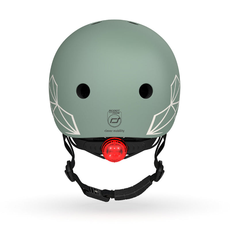 Helmet casco linee verdi tg XXS-S- 45-51 cm
