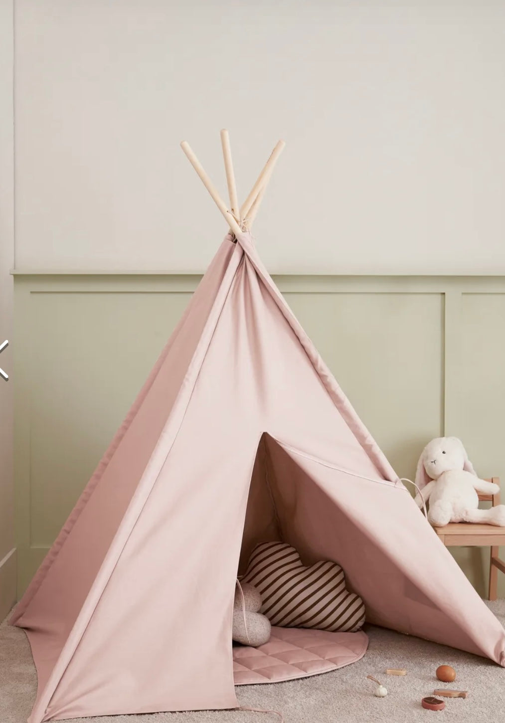 Tipi tent pink- Kid's concept