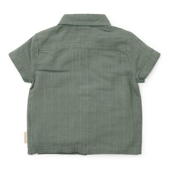 Camicia maniche corte Verde Foresta - Little Dutch