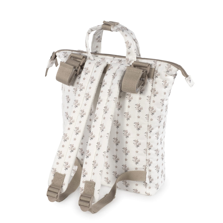 Zaino con fondo fiori - Walking mum