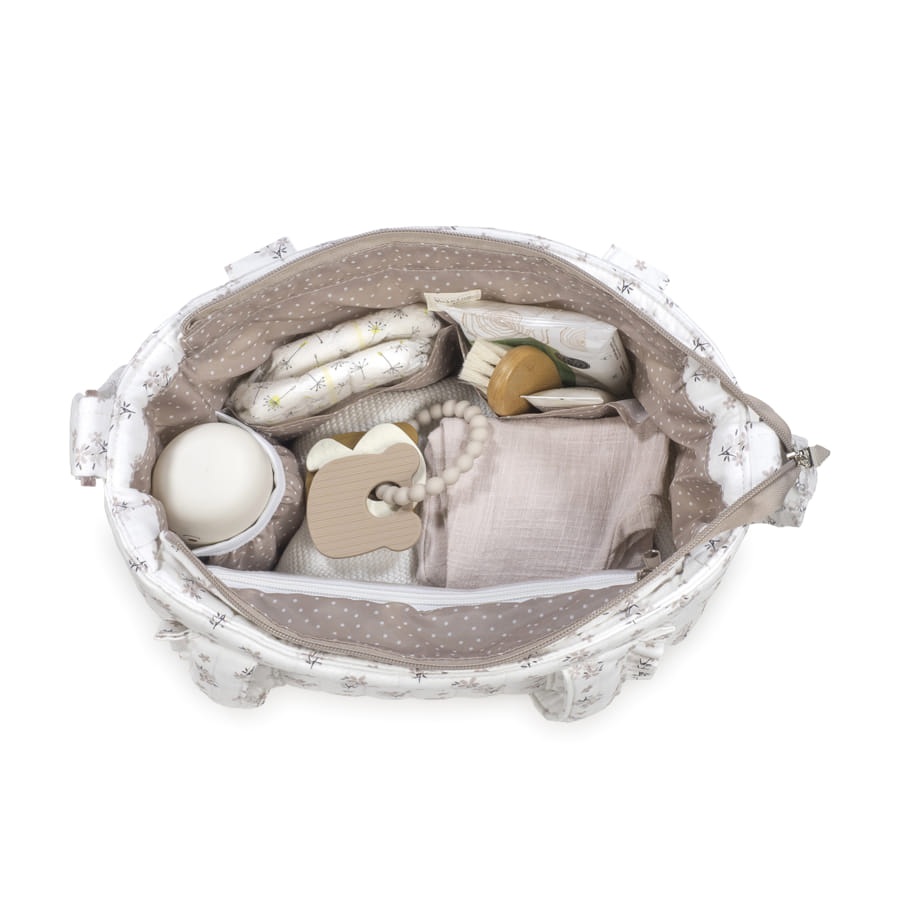 Borsa Crossbody Botton Flowers