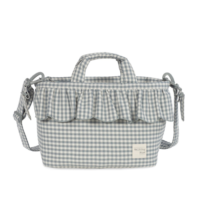 Borsa Fasciatoio Praliné Vichy Matcha - Walking Mum