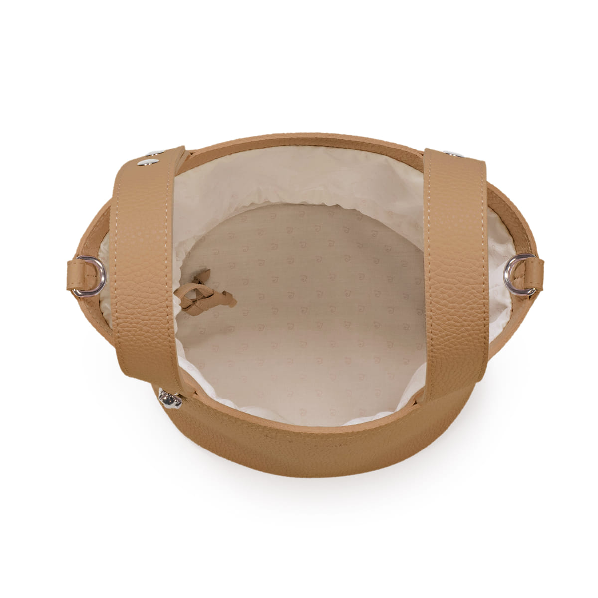 Borsa Bucket Icon Caramel- Pasito a pasito
