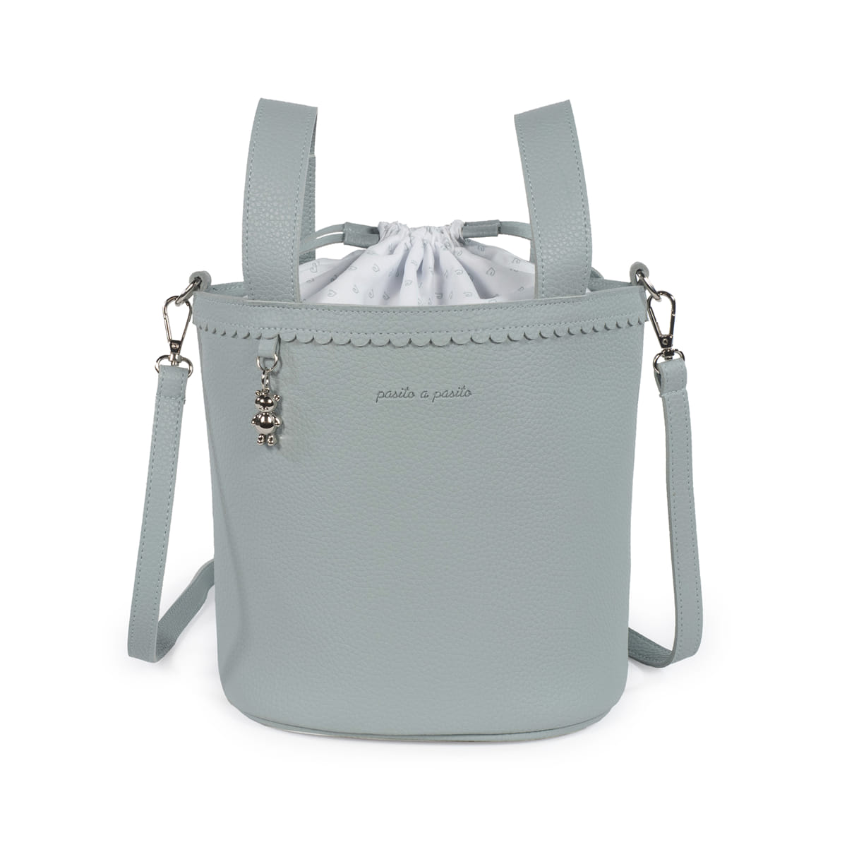 Borsa Bucket Icon Green- Pasito a pasito