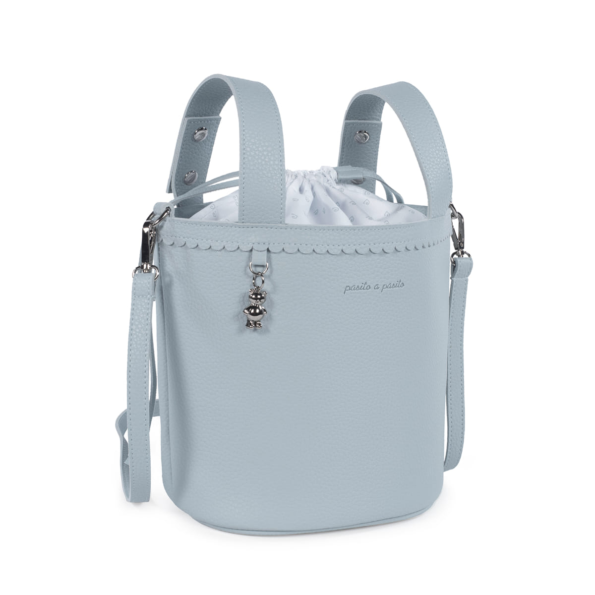Borsa Bucket Icon Sky - Pasito a pasito