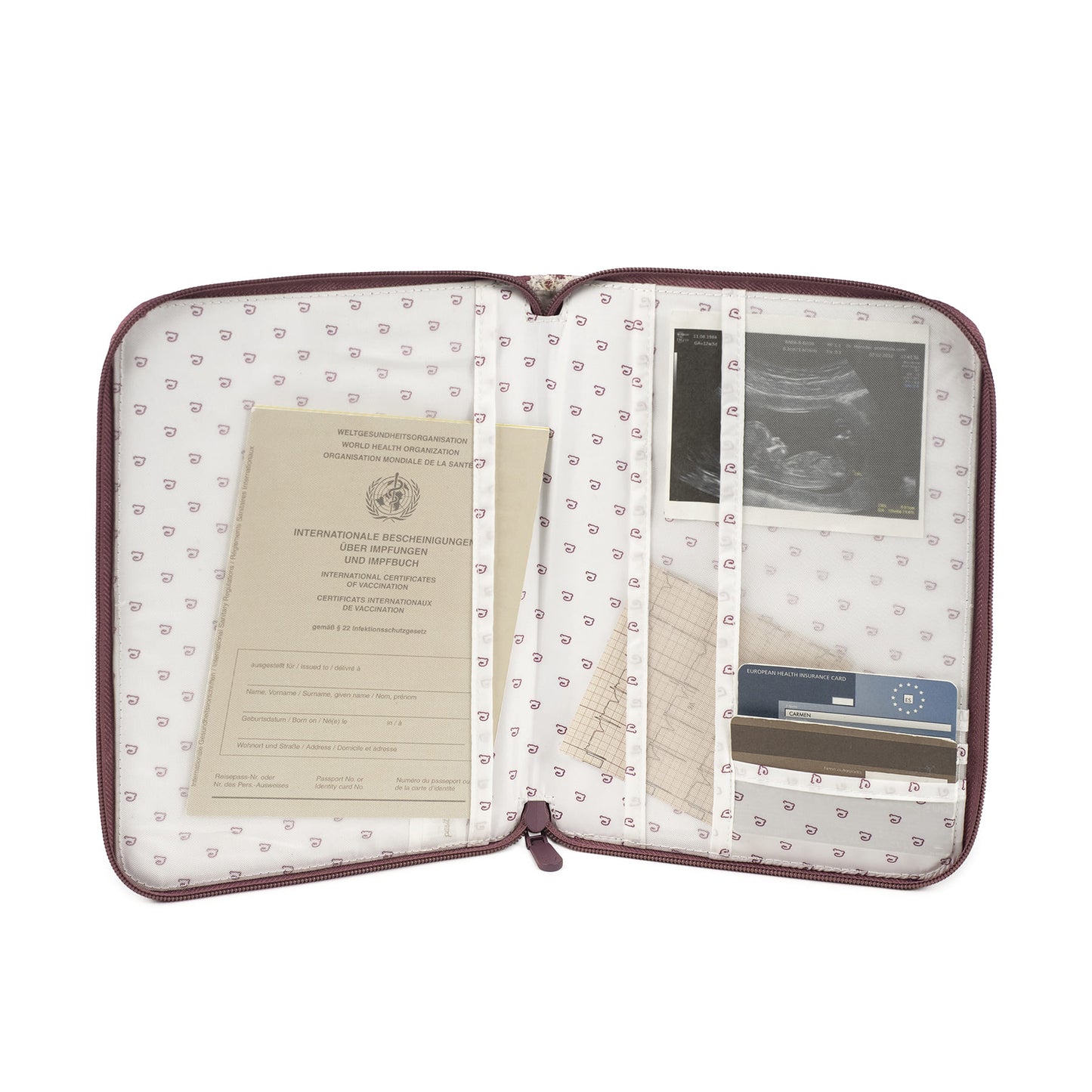 PORTADOCUMENTI CHERRY FIORI - Walking mum