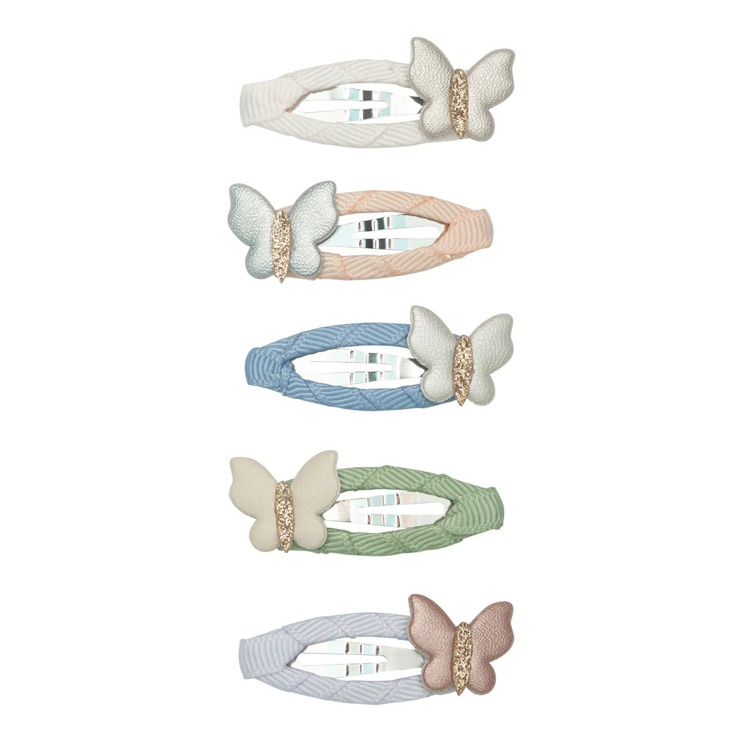 MIMI & LULA - Mini clic clac a forma di farfalla pastello