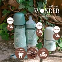 Suavinex Biberon Wonderland Liberty 360 ml Coniglio Beige