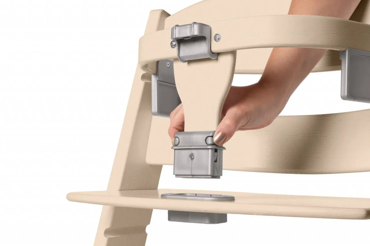 Lobu-Seggiolone legno g kids + vassoio+ cuscino