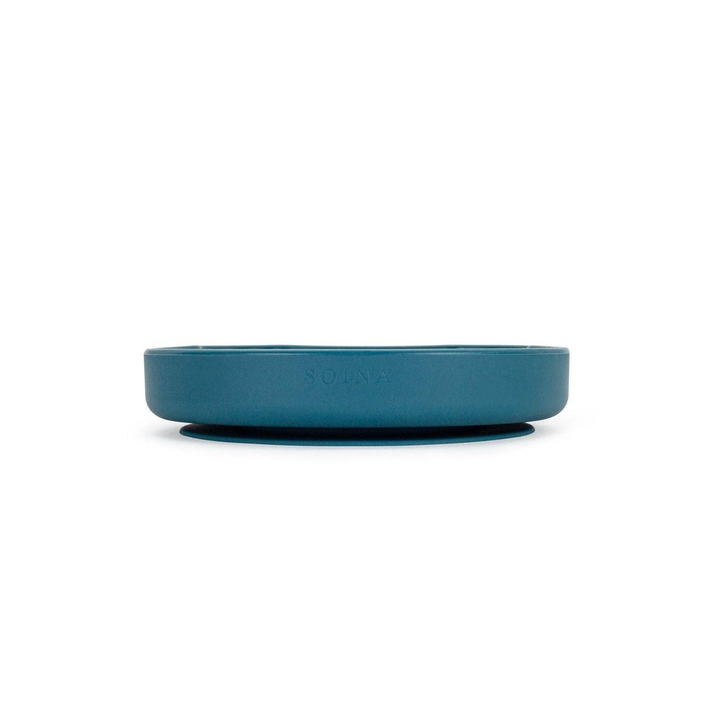 Piatto in silicone con ventosa Aydan (Blu notte)