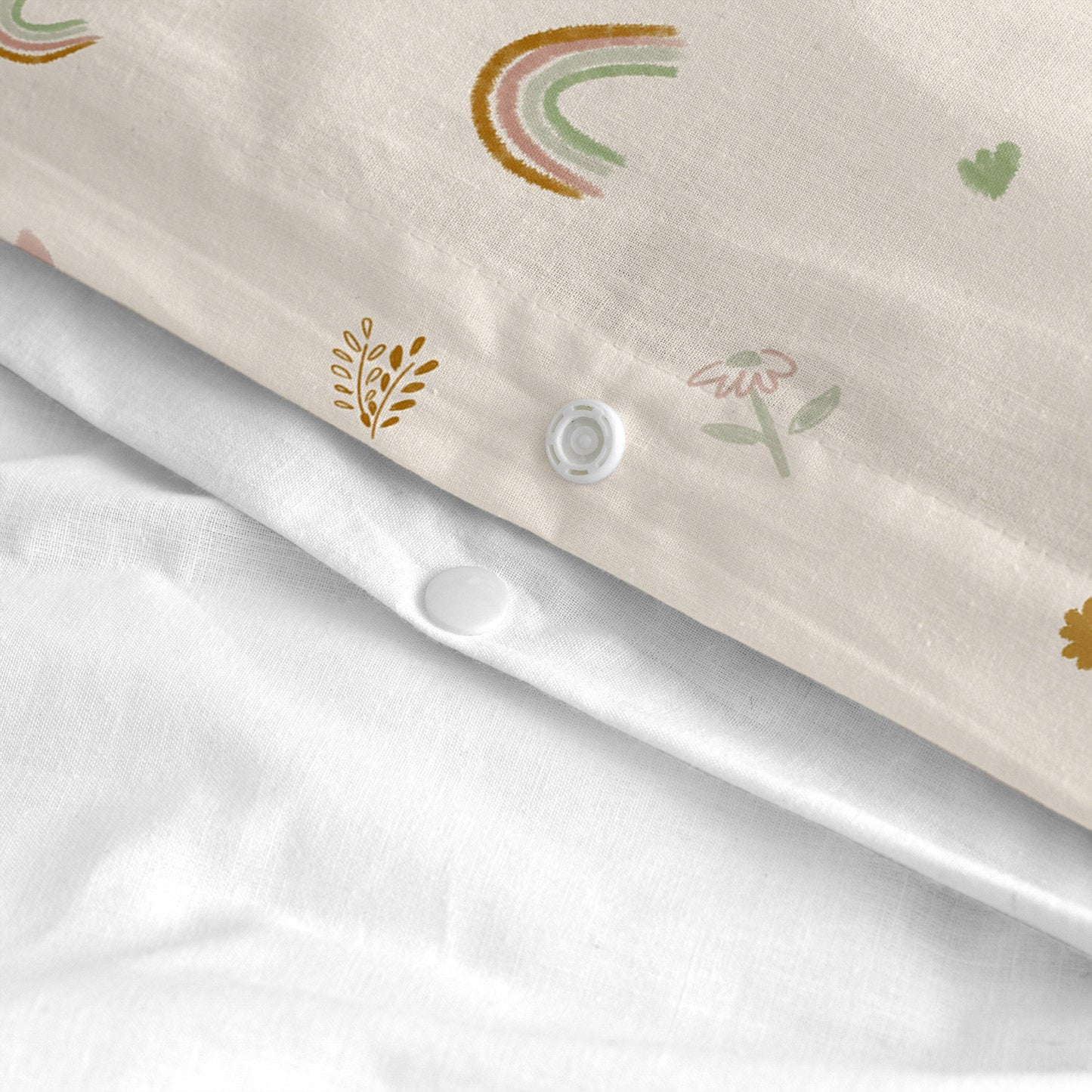 Gioco nordico Iris: Multicolore / 100% cotone / 155 x 220 cm