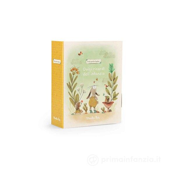 Lobu-Cofanetto Nascita tre piccoli coniglietti - Moulin Roty