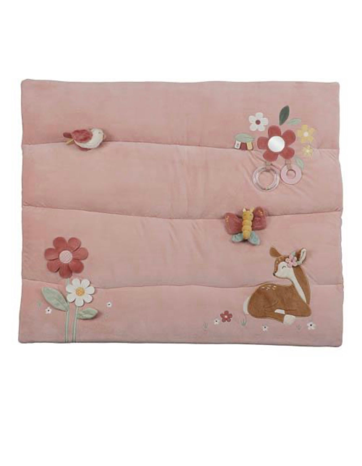 DiCa- Tappetone morbido Little Dutch -fairy garden 75x95 cm
