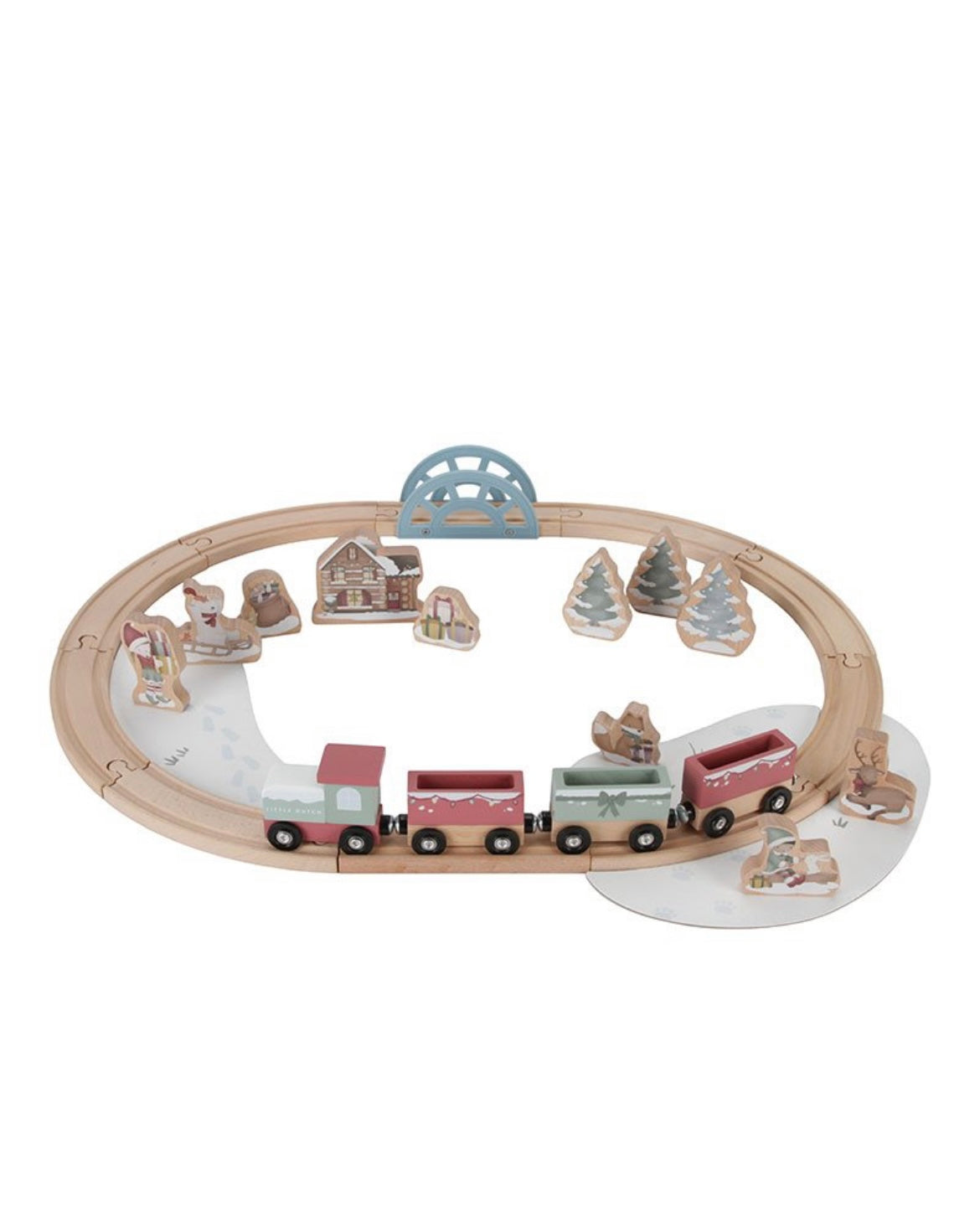 Set trenino di Natale Little Dutch
