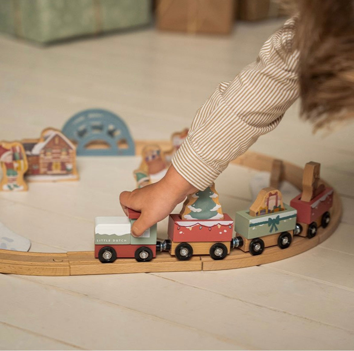 Set trenino di Natale Little Dutch