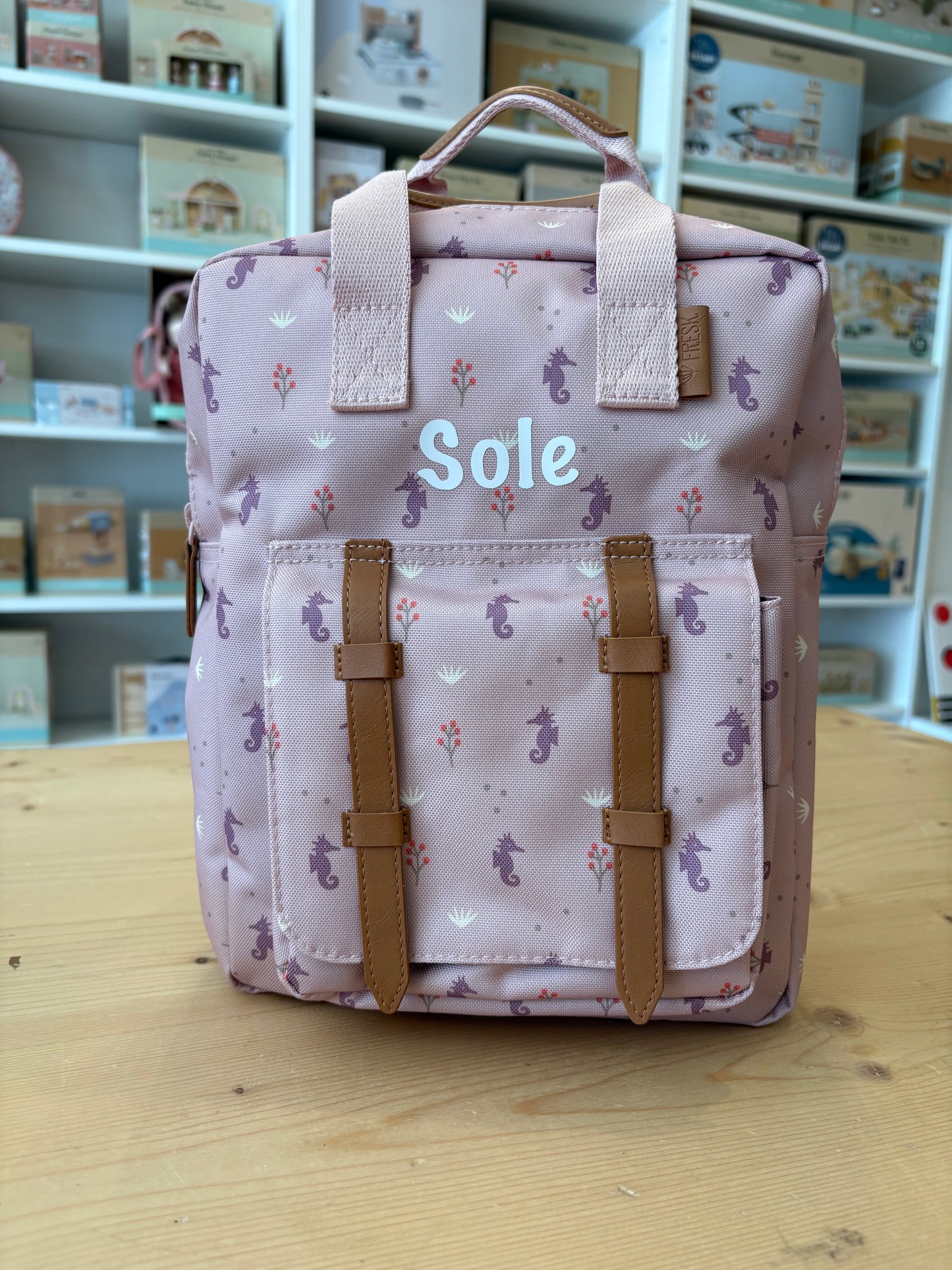 ZAINO MEDIO BOSCO SEAHORSE - FRESK (NEW) - Scandi Kids Concept Store