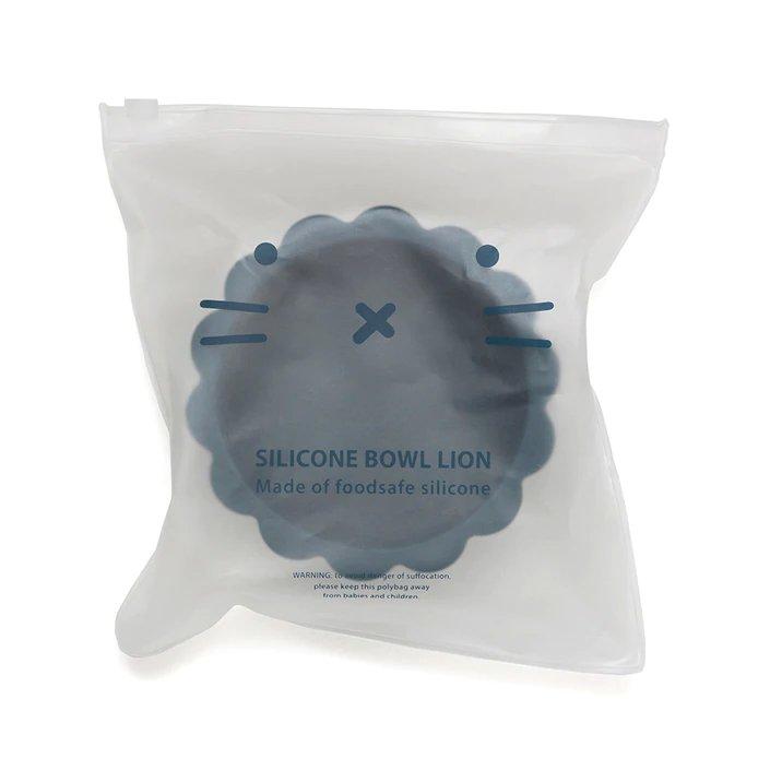Ciotola Silicone con Ventosa Lion Balsam Blue