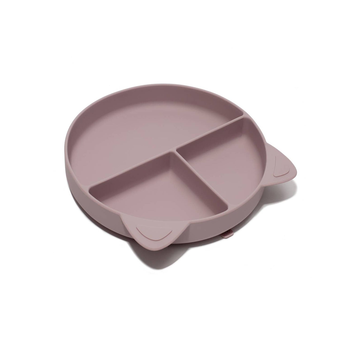 Piatto in silicone con scomparti (Lilla)