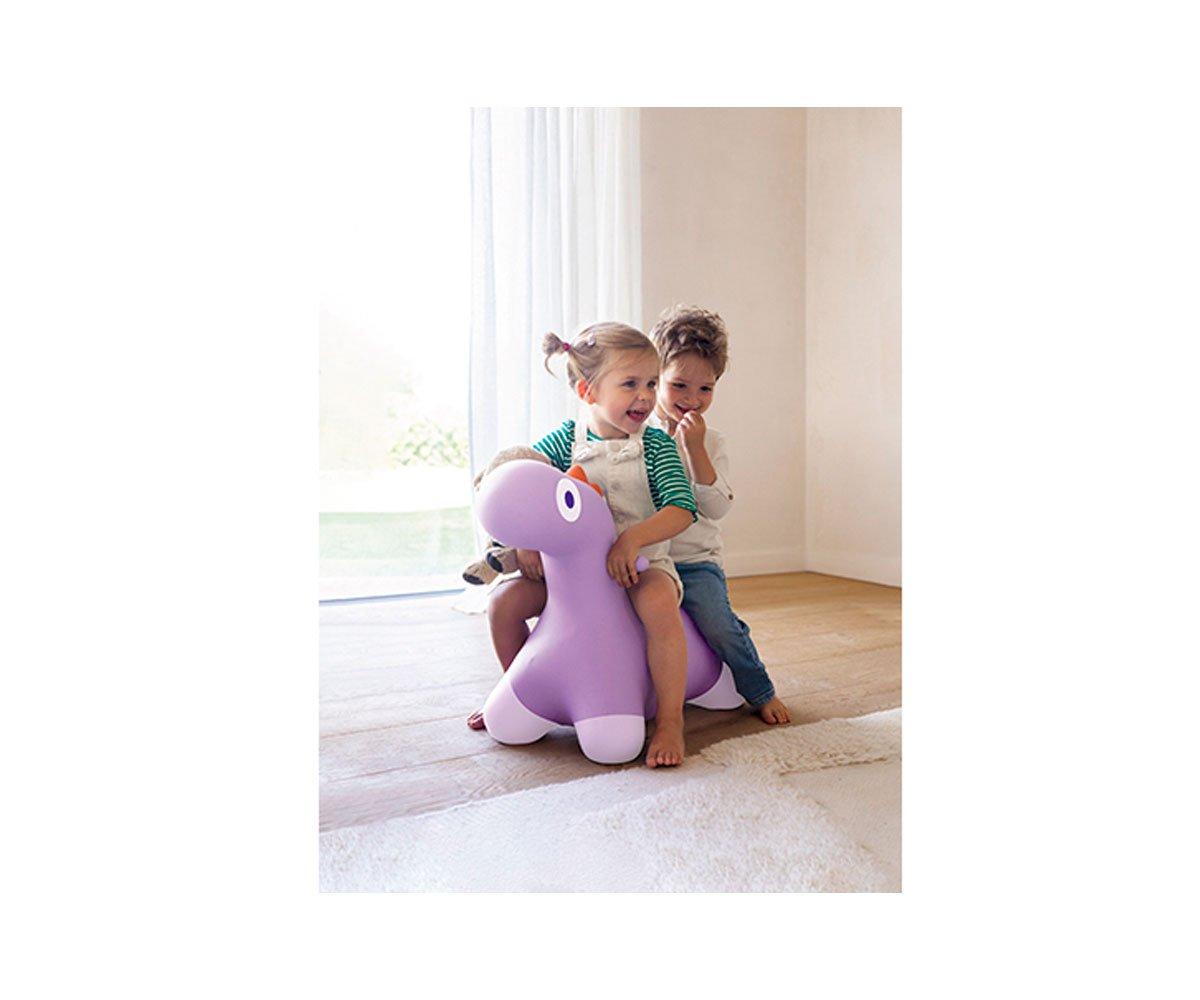 DELA-QUUT Hoppi Dino Lavanda - giocattolo saltellante