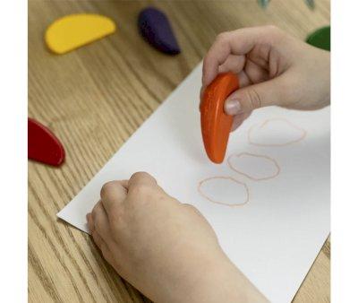 Eco Crayons Pastelli a cera ecologici- tiger tribe