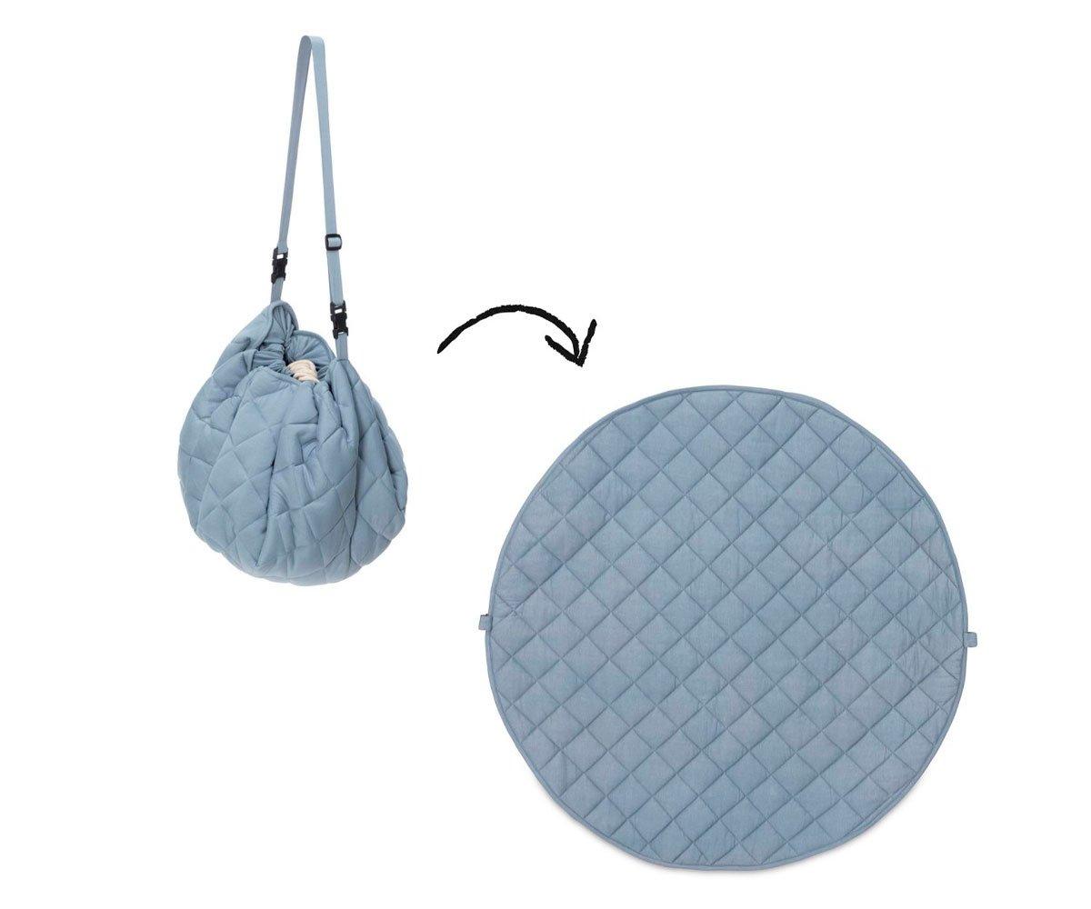 Ruca-Sacco Organic Play & Go Dusty Blue