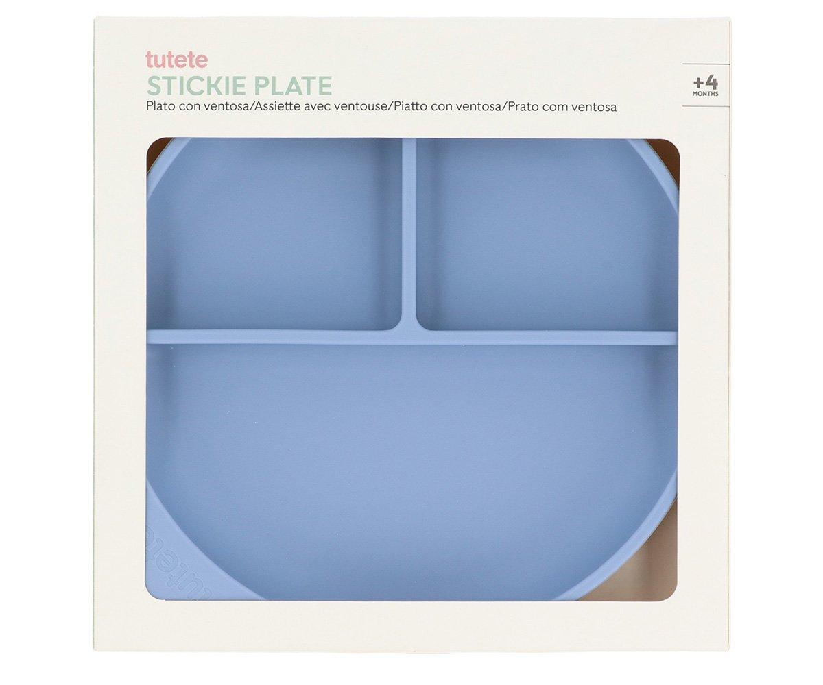 Piatto in silicone con Ventosa Ocean Blue
